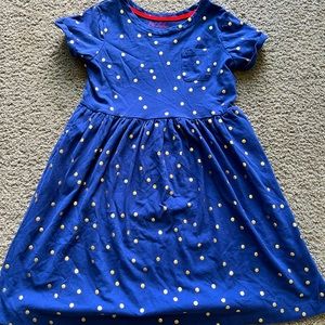 Mini Boden Girls Fun Jersey Dress - sz 11/12